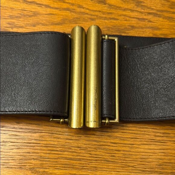 Black and Gold Studded belt main image 3